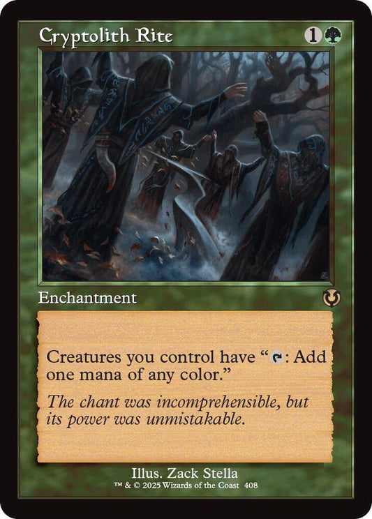 Cryptolith Rite (Retro Frame) [Innistrad Remastered] 408