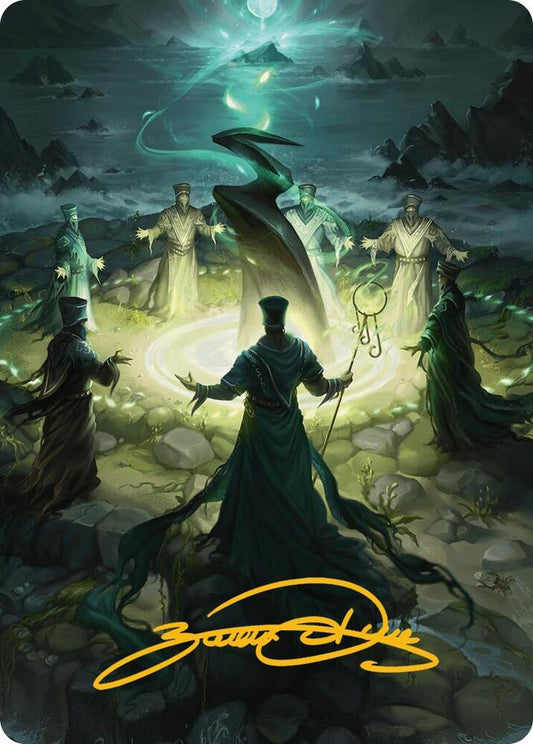 Cryptolith Rite Art Card (Gold-Stamped Signature) [Art Series: Innistrad Remastered] 14