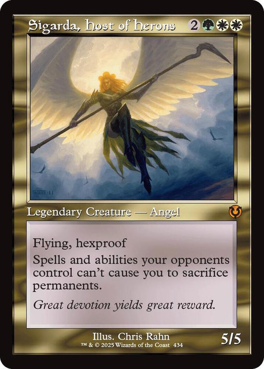 Sigarda, Host of Herons (Retro Frame) [Innistrad Remastered] 434