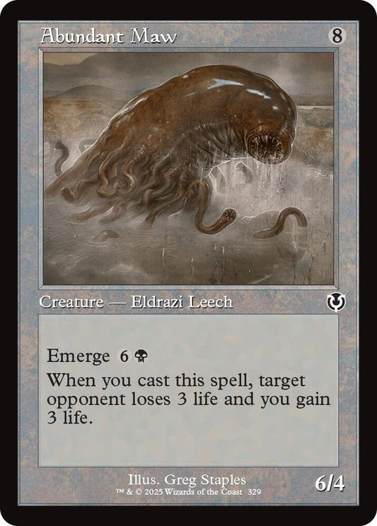 Abundant Maw (Retro Frame) [Innistrad Remastered] 329