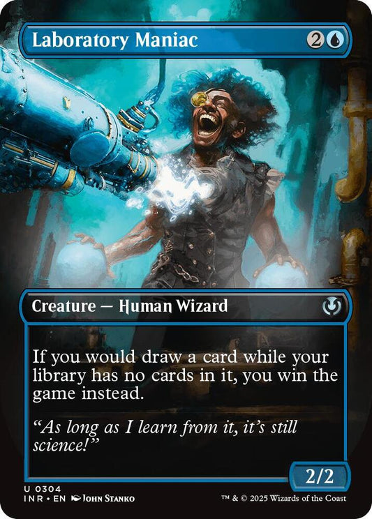 Laboratory Maniac (Borderless) [Innistrad Remastered] 304