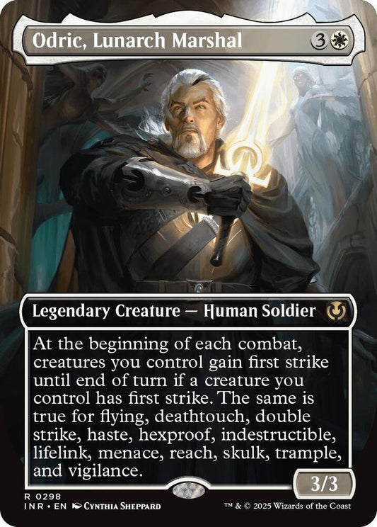 Odric, Lunarch Marshal (Borderless) [Innistrad Remastered] 298
