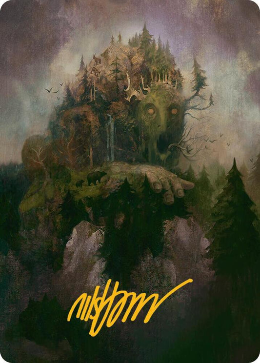 Cultivator Colossus Art Card (Gold-Stamped Signature) [Art Series: Innistrad Remastered] 15