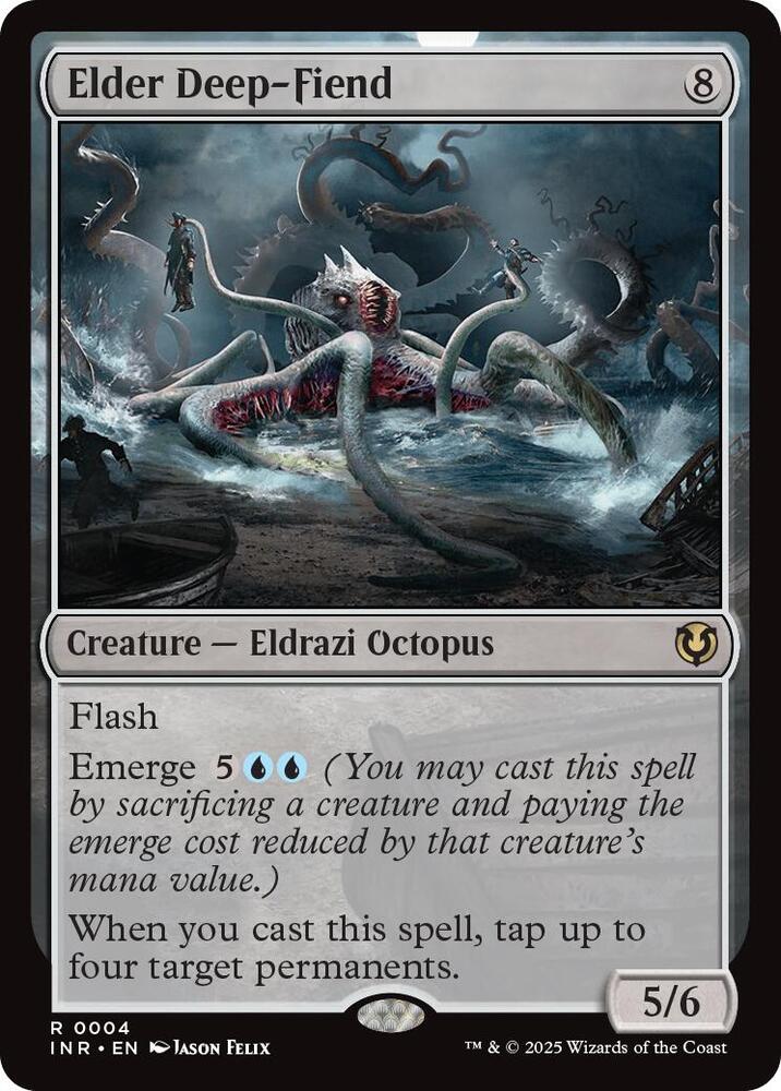 Elder Deep-Fiend [Innistrad Remastered] 4