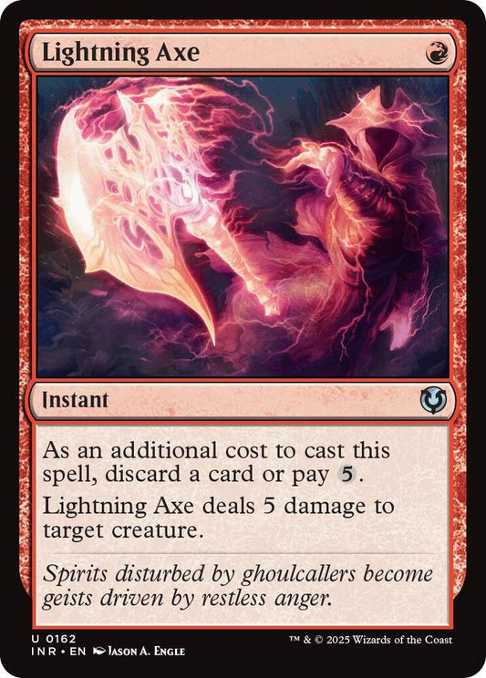 Lightning Axe [Innistrad Remastered] 162