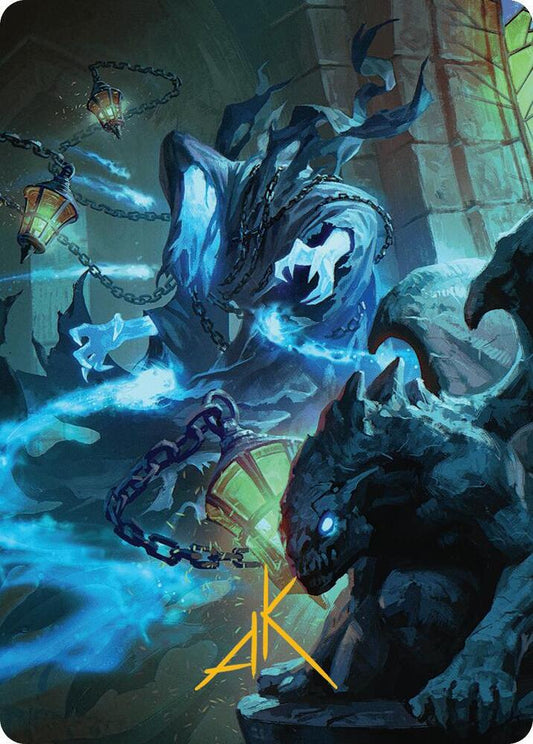 Mausoleum Wanderer Art Card (Gold-Stamped Signature) [Art Series: Innistrad Remastered] 7