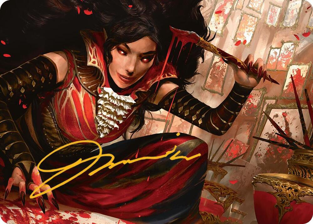 Blood Artist Art Card (Gold-Stamped Signature) [Art Series: Innistrad Remastered] 22