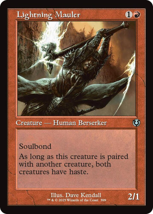 Lightning Mauler (Retro Frame) [Innistrad Remastered] 399