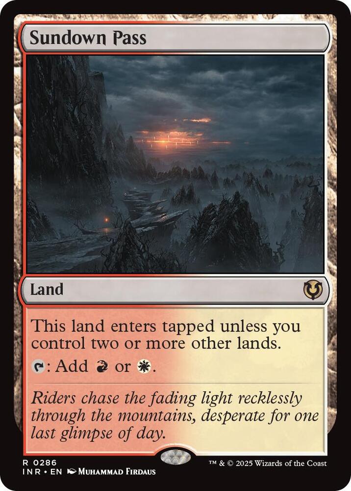 Sundown Pass [Innistrad Remastered] 286
