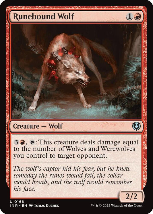 Runebound Wolf [Innistrad Remastered] 168