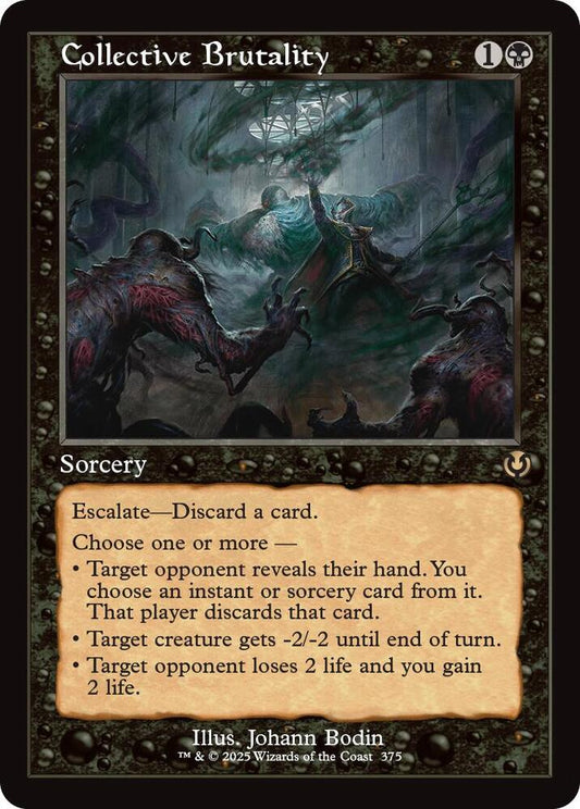 Collective Brutality (Retro Frame) [Innistrad Remastered] 375