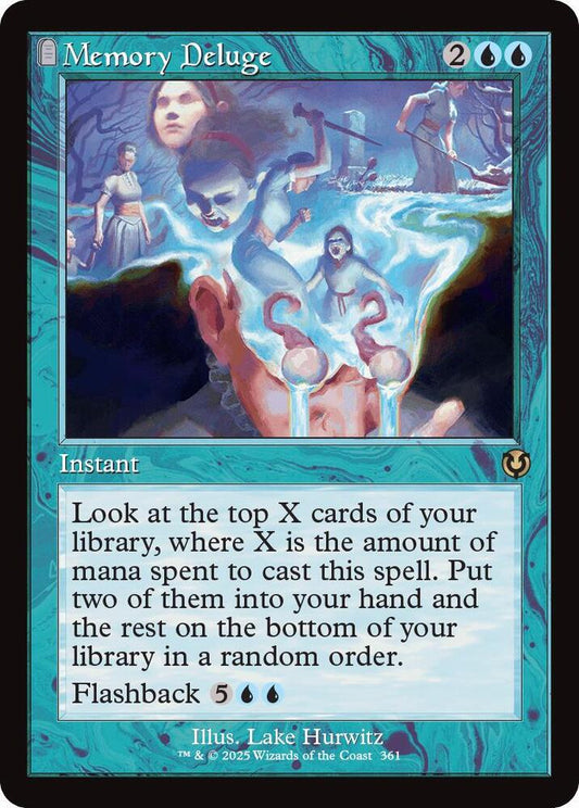 Memory Deluge (Retro Frame) [Innistrad Remastered] 361