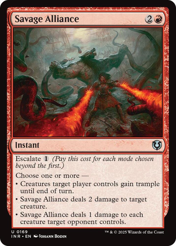 Savage Alliance [Innistrad Remastered] 169
