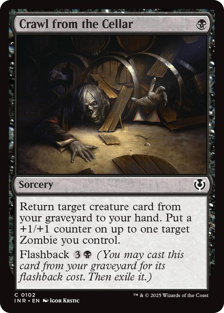 Crawl from the Cellar [Innistrad Remastered] 102