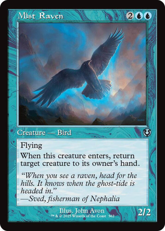 Mist Raven (Retro Frame) [Innistrad Remastered] 362
