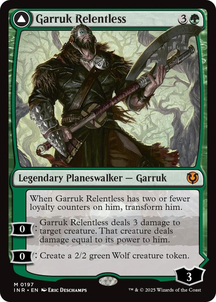 Garruk Relentless [Innistrad Remastered] 197
