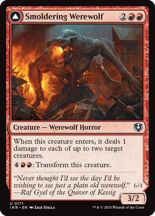 Smoldering Werewolf [Innistrad Remastered] 171