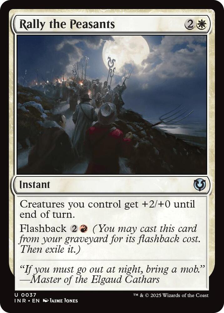 Rally the Peasants [Innistrad Remastered] 37