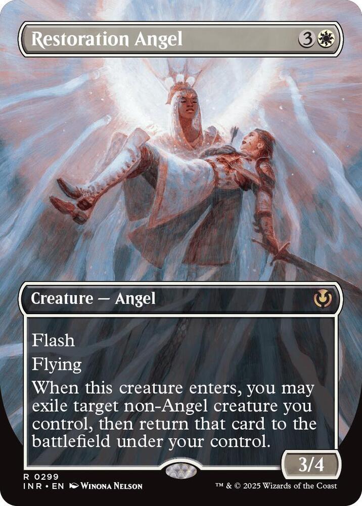Restoration Angel (Borderless) [Innistrad Remastered] 299