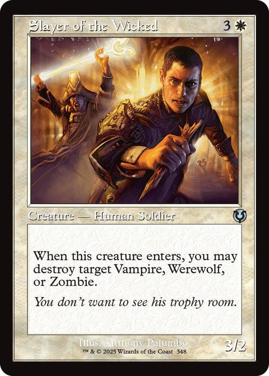 Slayer of the Wicked (Retro Frame) [Innistrad Remastered] 348