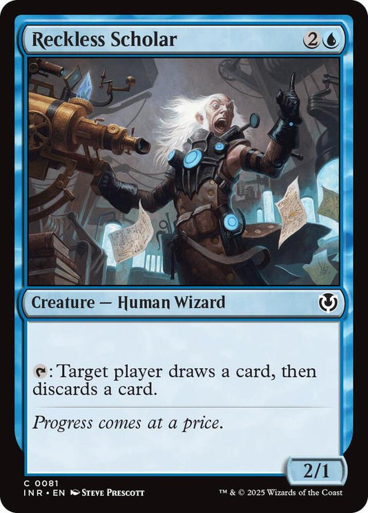 Reckless Scholar [Innistrad Remastered] 81