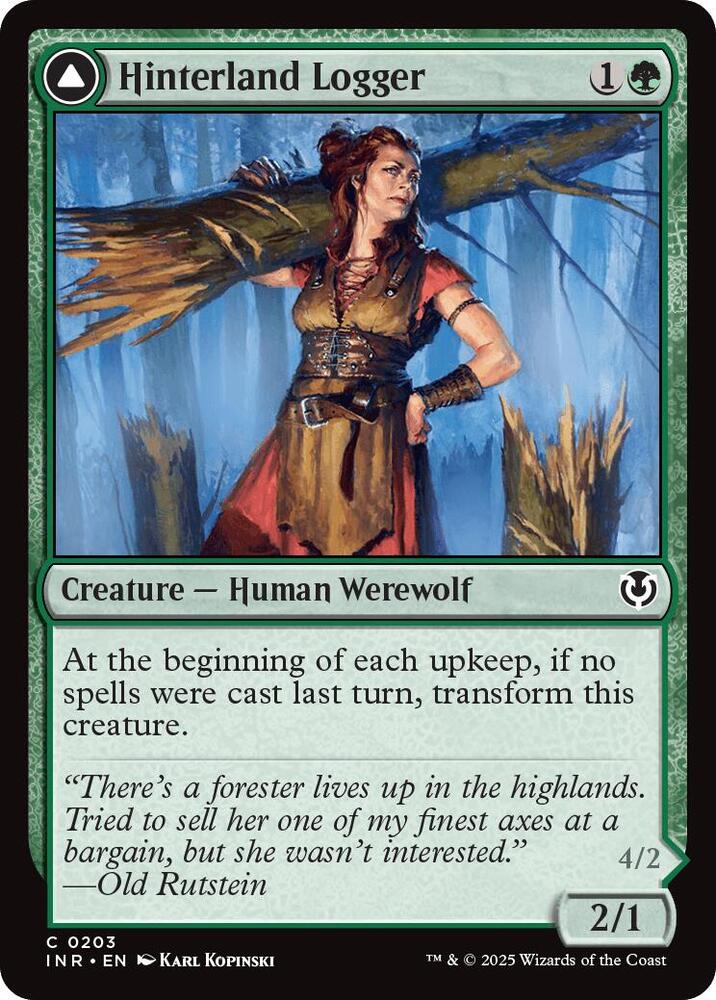 Hinterland Logger [Innistrad Remastered] 203