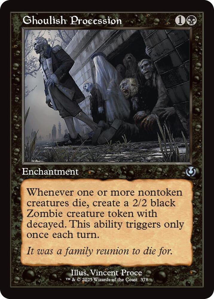 Ghoulish Procession (Retro Frame) [Innistrad Remastered] 378