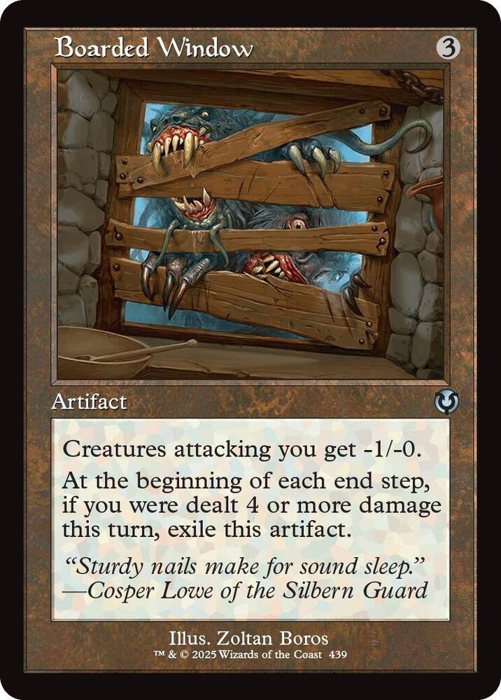 Boarded Window (Retro Frame) [Innistrad Remastered] 439
