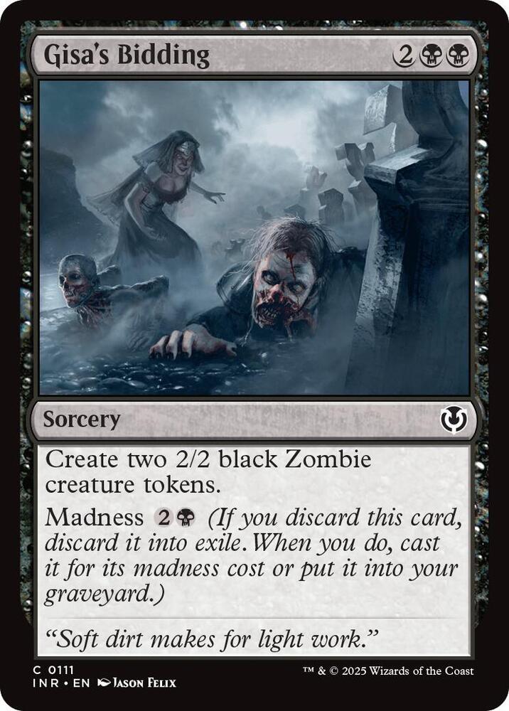 Gisa's Bidding [Innistrad Remastered] 111