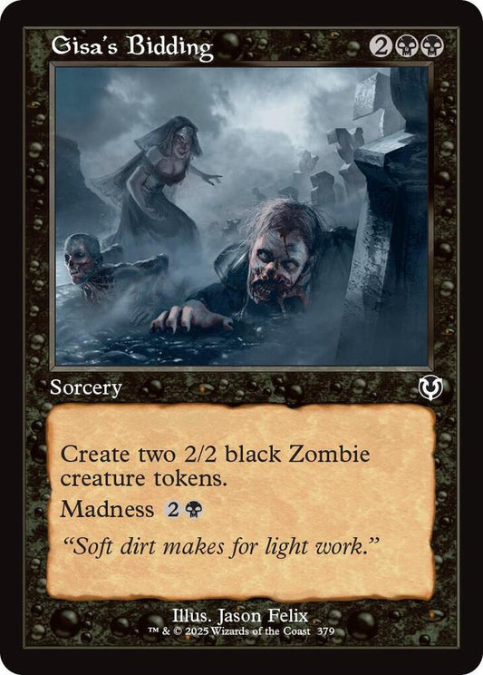 Gisa's Bidding (Retro Frame) [Innistrad Remastered] 379