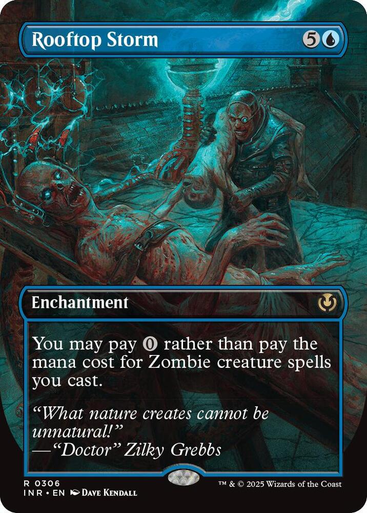Rooftop Storm (Borderless) [Innistrad Remastered] 306