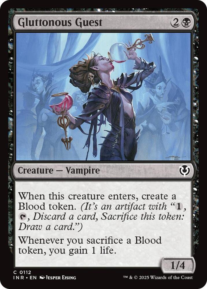 Gluttonous Guest [Innistrad Remastered] 112