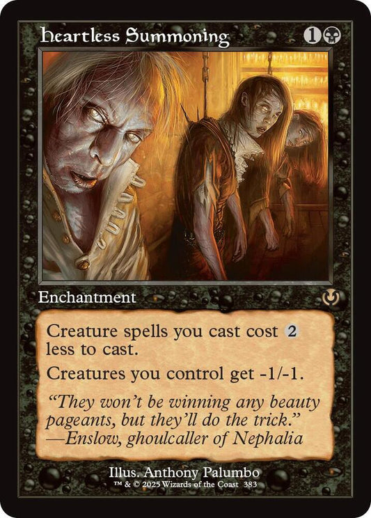 Heartless Summoning (Retro Frame) [Innistrad Remastered] 383