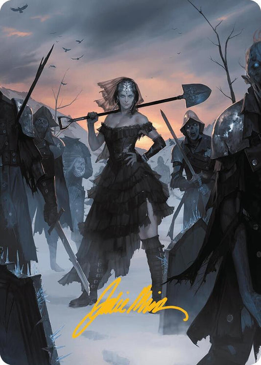 Heartless Summoning Art Card (Gold-Stamped Signature) [Art Series: Innistrad Remastered] 9