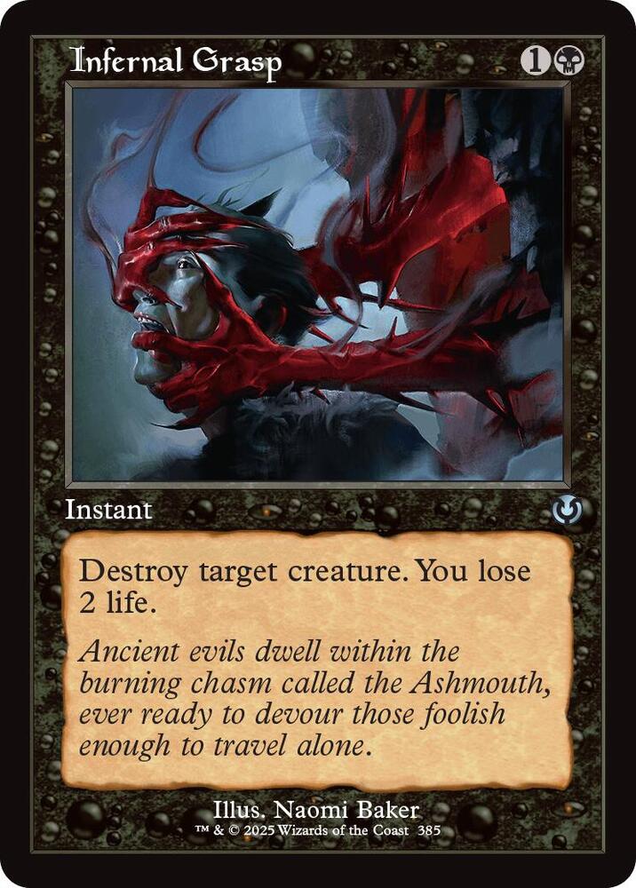 Infernal Grasp (Retro Frame) [Innistrad Remastered] 385