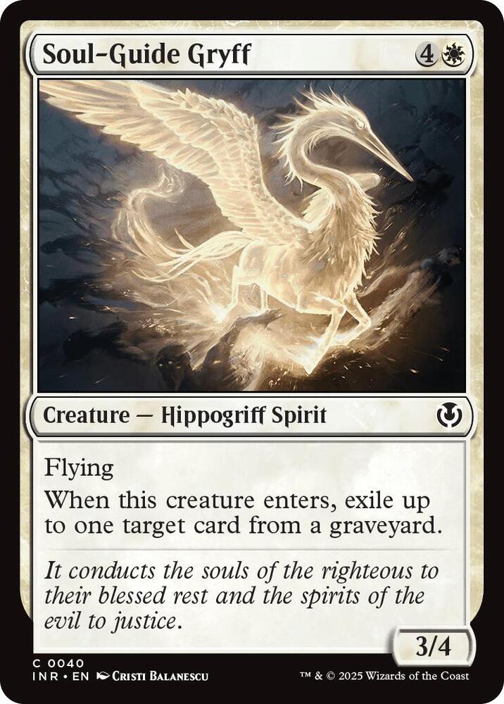 Soul-Guide Gryff [Innistrad Remastered] 40