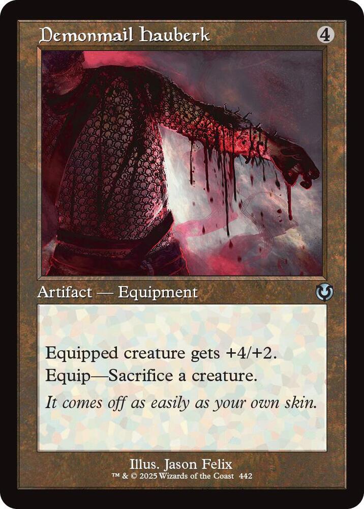 Demonmail Hauberk (Retro Frame) [Innistrad Remastered] 442