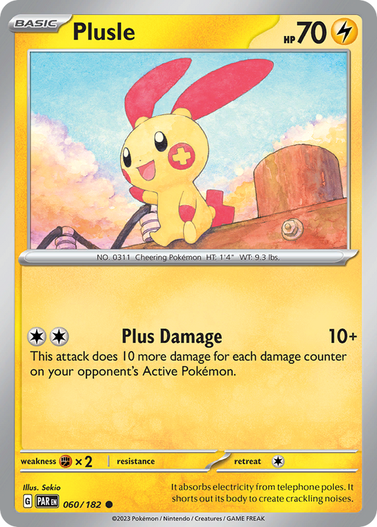 Plusle - 60/182 Paradox Rift