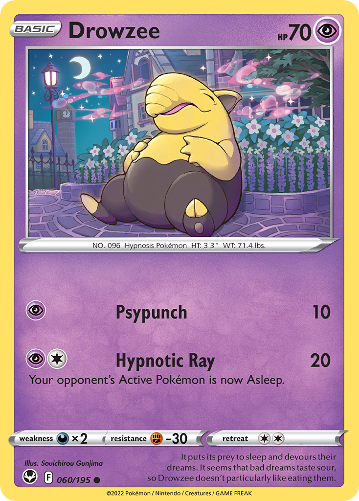 Drowzee - 60/195 Silver Tempest