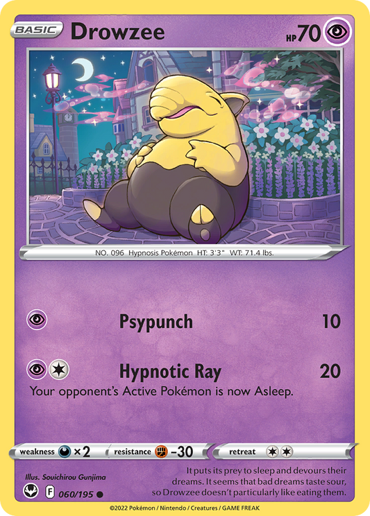 Drowzee - 60/195 Silver Tempest