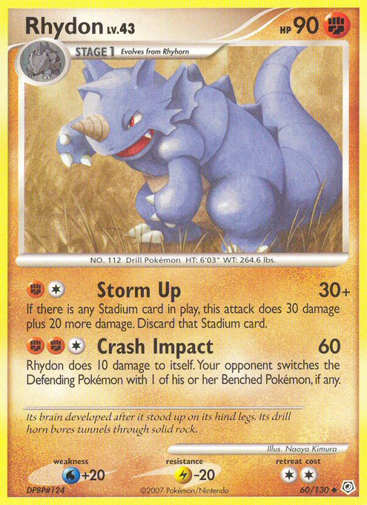 Rhydon - 60/130 Diamond & Pearl