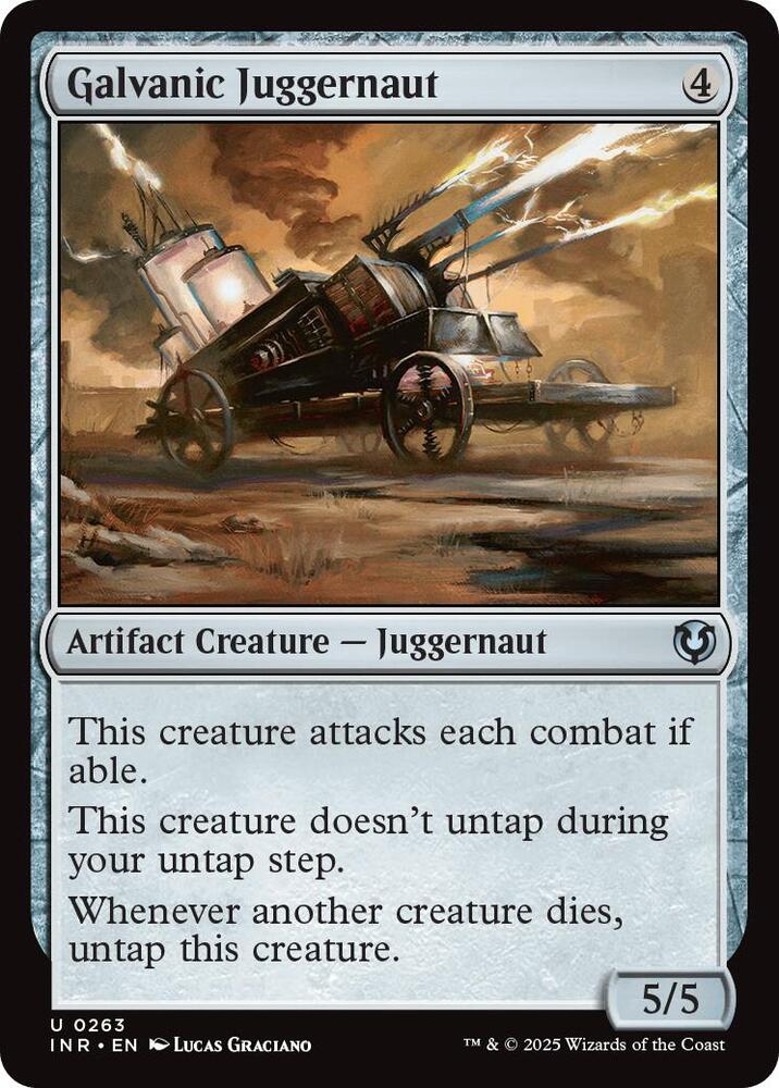 Galvanic Juggernaut [Innistrad Remastered] 263