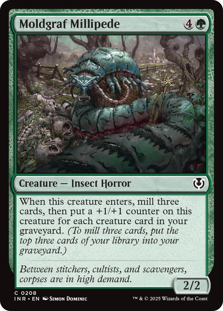 Moldgraf Millipede [Innistrad Remastered] 208