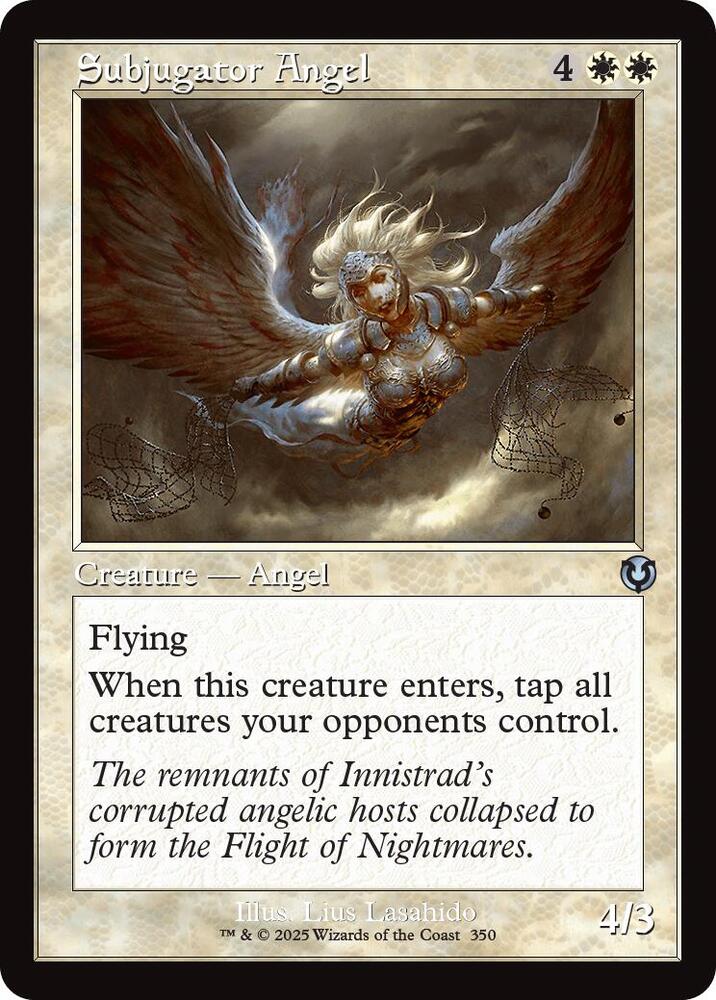 Subjugator Angel (Retro Frame) [Innistrad Remastered] 350