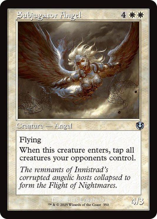 Subjugator Angel (Retro Frame) [Innistrad Remastered] 350