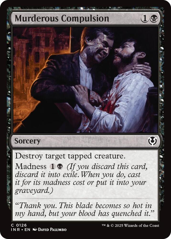 Murderous Compulsion [Innistrad Remastered] 126