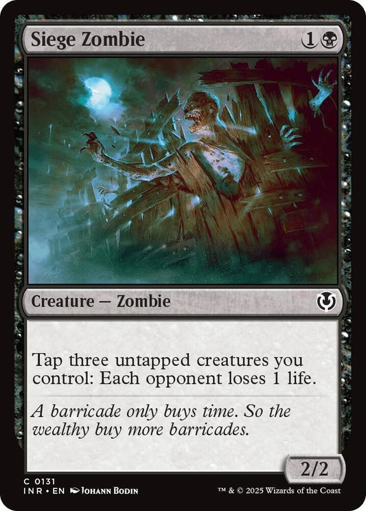 Siege Zombie [Innistrad Remastered] 131
