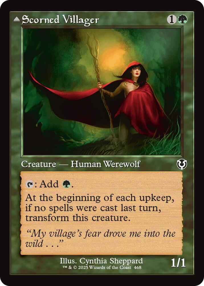Scorned Villager (Retro Frame) [Innistrad Remastered] 468