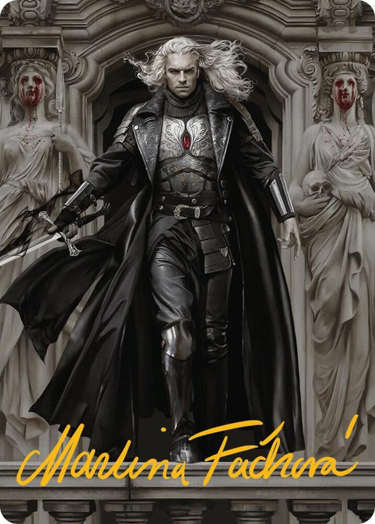Sorin, Imperious Bloodlord Art Card (Gold-Stamped Signature) [Art Series: Innistrad Remastered] 18