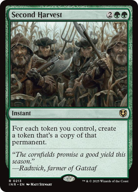 Second Harvest [Innistrad Remastered] 213